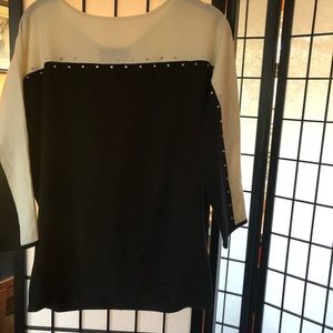 Bob Mackie Wearable Art sweater. New with tags. S